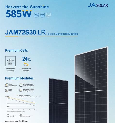 ja solar maroc|JA Solar 565W JAM72S30.